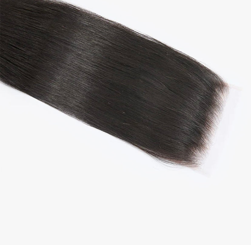 5"x5" Raw Silky Straight Closure